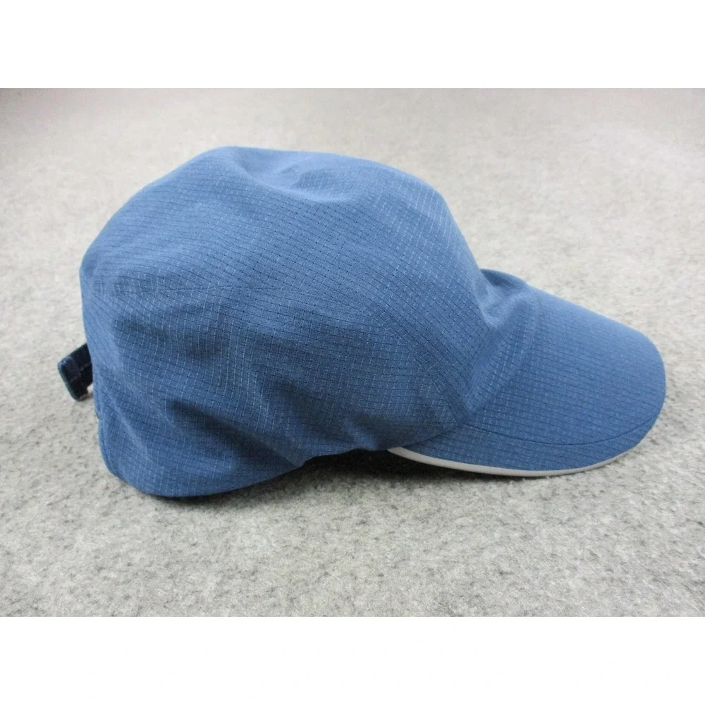Lululemon Hat Cap Strap Back Womens Medium Blue Buckle Reflective Running